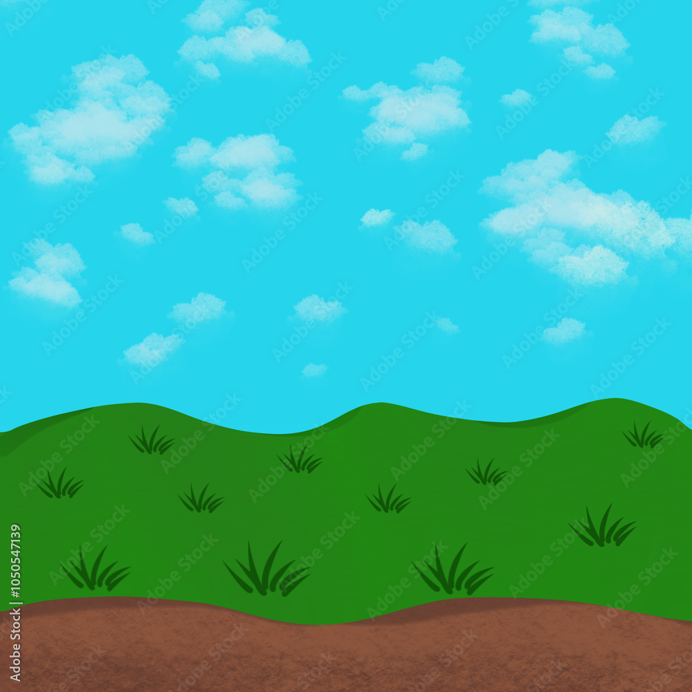 Obraz premium green meadow