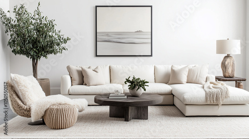 Modern and elegant living room
