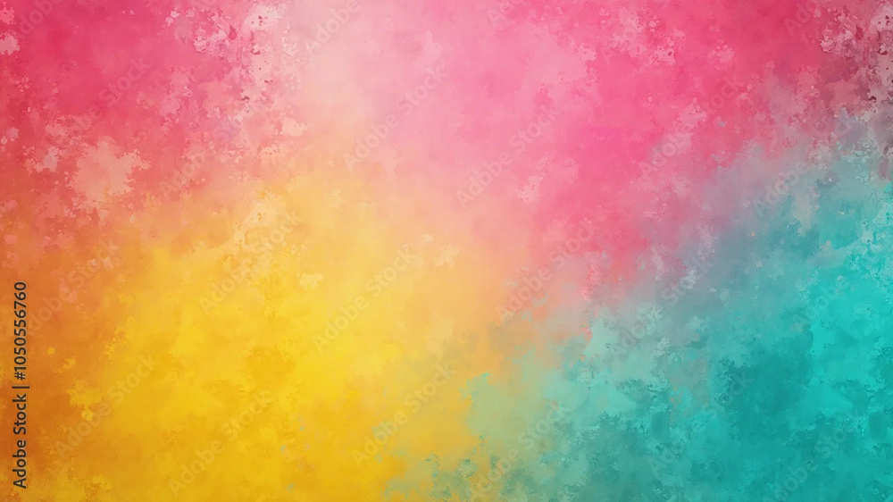 Fototapeta premium Colorful spray fluo paint digital art background, 16:9 widescreen, 300 dpi, with free space for text