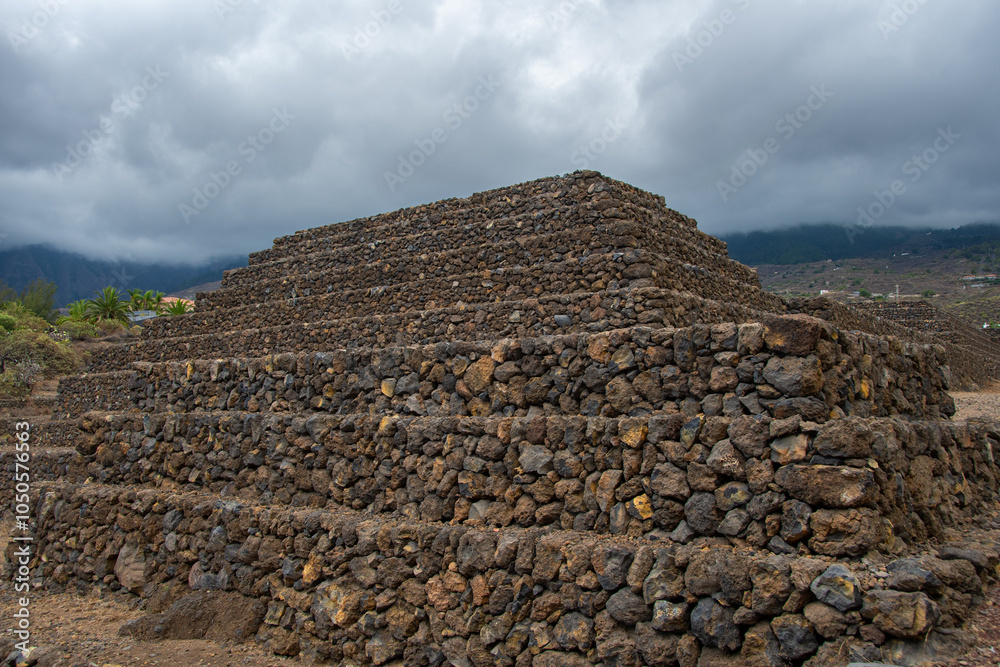 The Pyramids of Güimar on the Canary Island of Tenerife