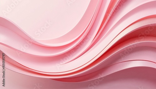 Abstract background paper clipping on pink background