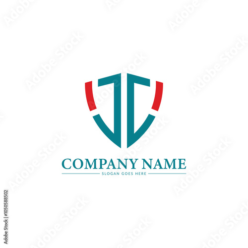 Free Download JJ letter monogram logo design with shield shape design template. JJ letter logo business logo vector icon - GFXLoad