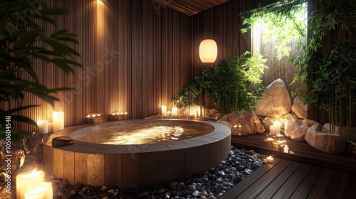 Relaxing Japanese Spa photo