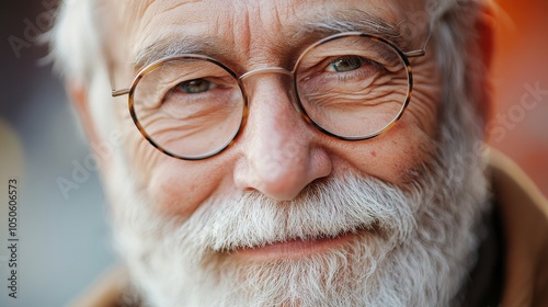  closeup photo of wise old man