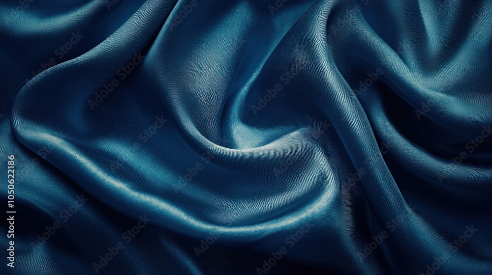 Blue Silk Background Blue Silk Background