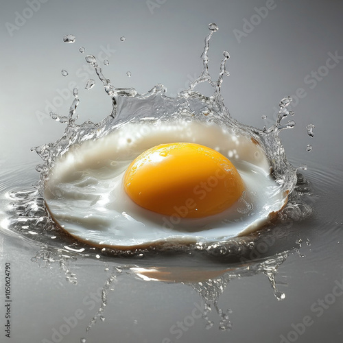 Cracked Egg Isolated