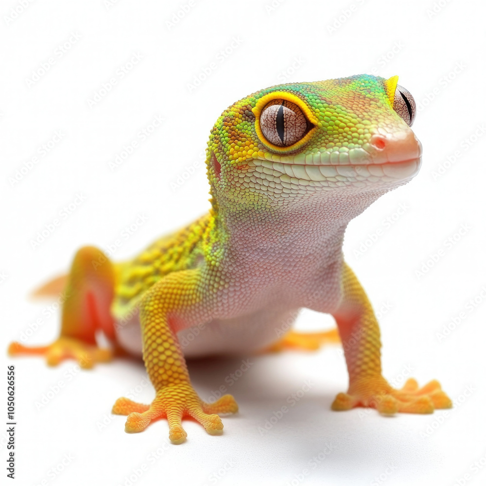 Obraz premium Gecko Isolated