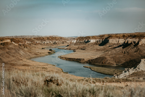 Missouri River breaks  photo