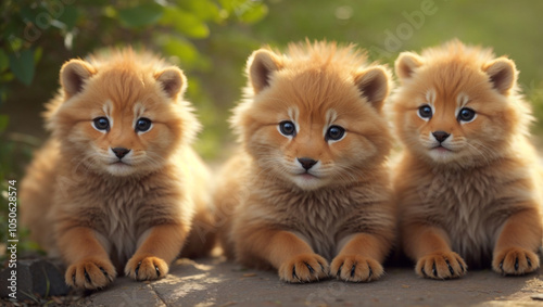 three little kittens