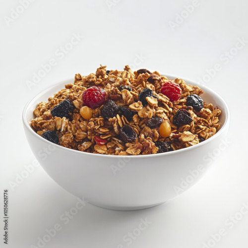 Oats Bowl Isolated