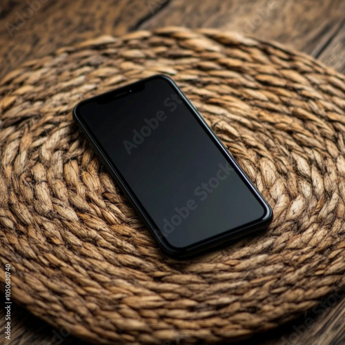 Smart Phone Isolated On Table