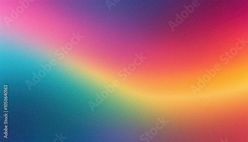Multi-Color Fusion Gradient Background with Blur and Noise Grain Texture