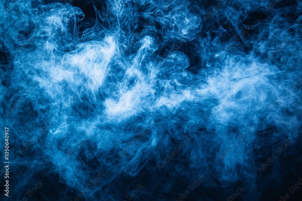 Obraz premium abstract blue smoke background texture