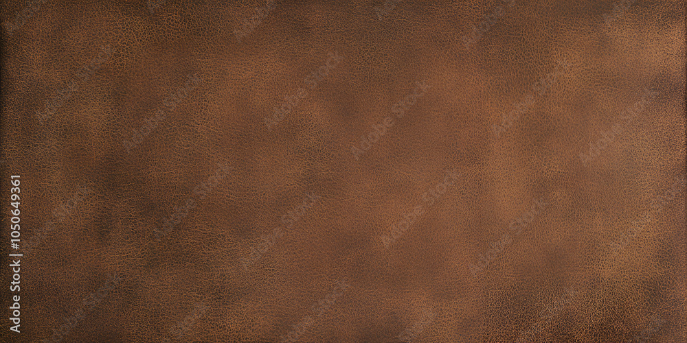 Fototapeta premium Suede Texture, Top View, Gentle Nap with Rich Brown Color