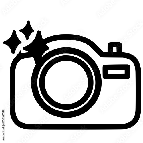Handdrawn of Camera Icon