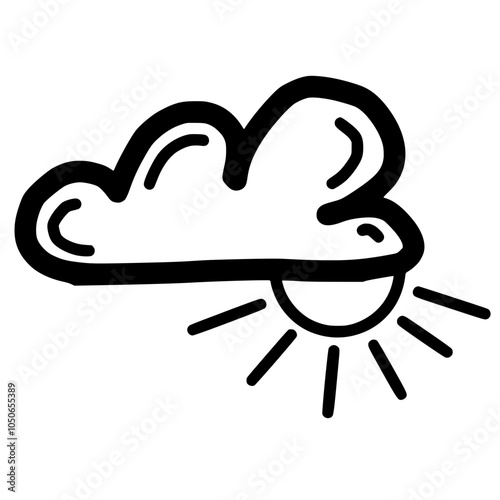 Handdrawn of Sunny Weather