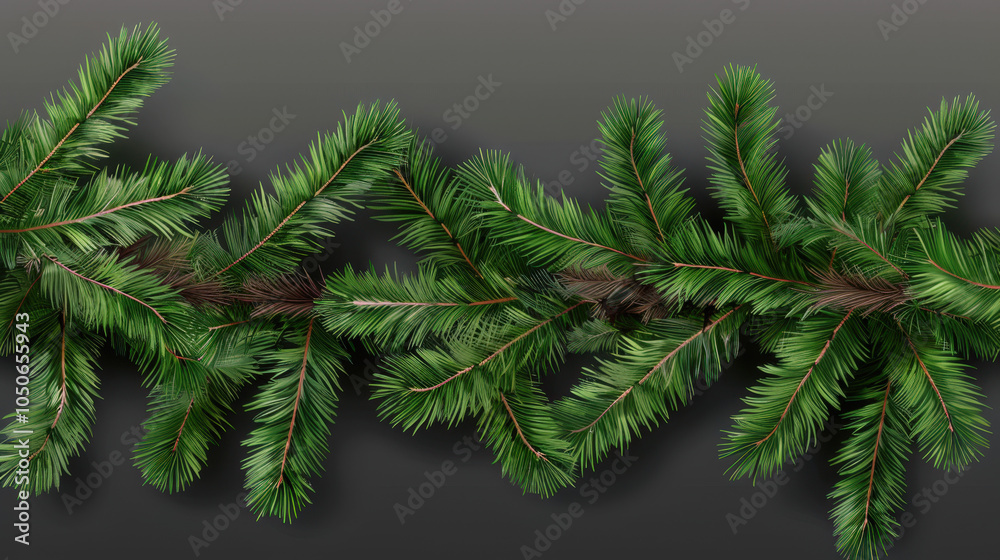Obraz premium christmas tree branches