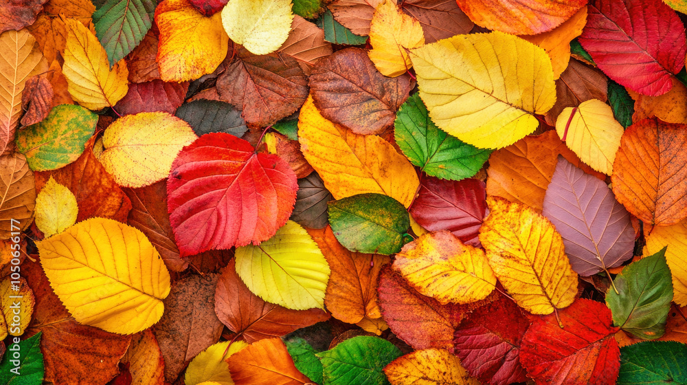 Vibrant autumn forest showcasing a beautiful blend of red, yellow, and green leaves during peak fall season Vibrant autumn forest showcasing a beautiful blend of red, yellow, and green leaves during peak fall season