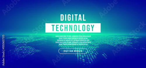 Abstract blue green gradient digital technology speed connect background, cyber information, communication, innovate future tech data, internet network connection, Ai big data, wall floor illustration