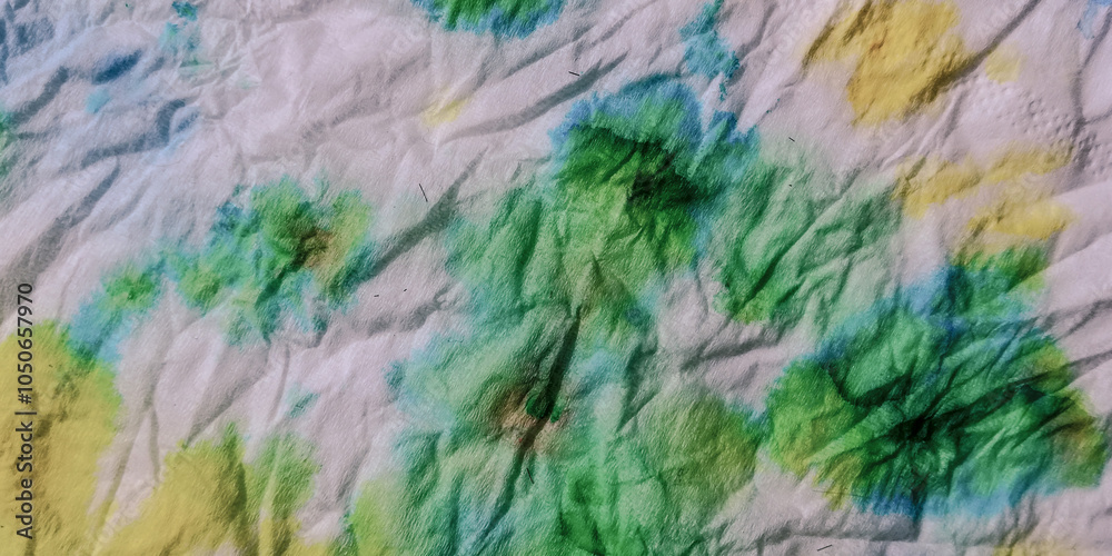 Fototapeta Vivid Geometric Dirty Pattern. Stain Smeared