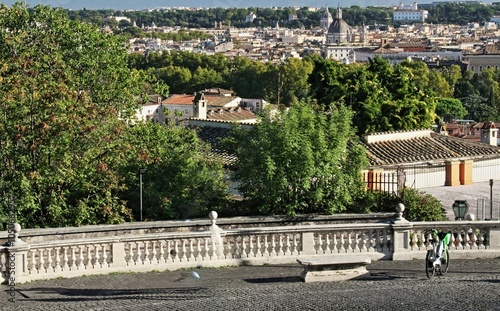 Panorama di Roma dal Fontanone al Gianicolo