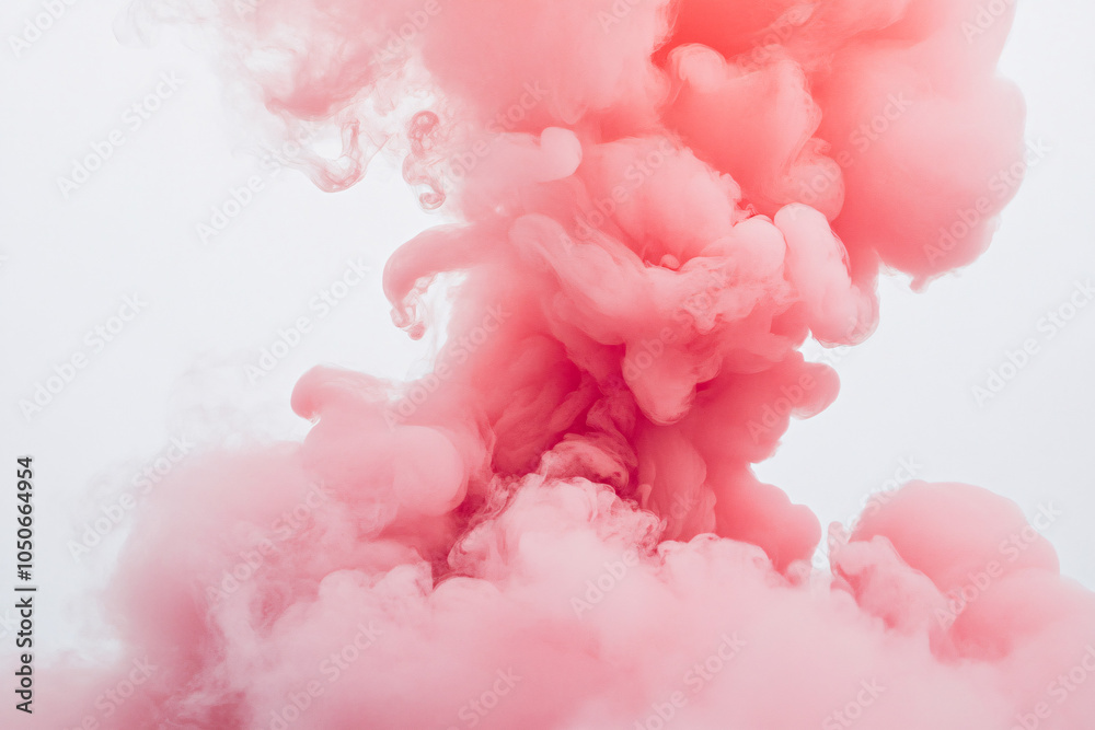 Fototapeta premium abstract pink smoke cloud background