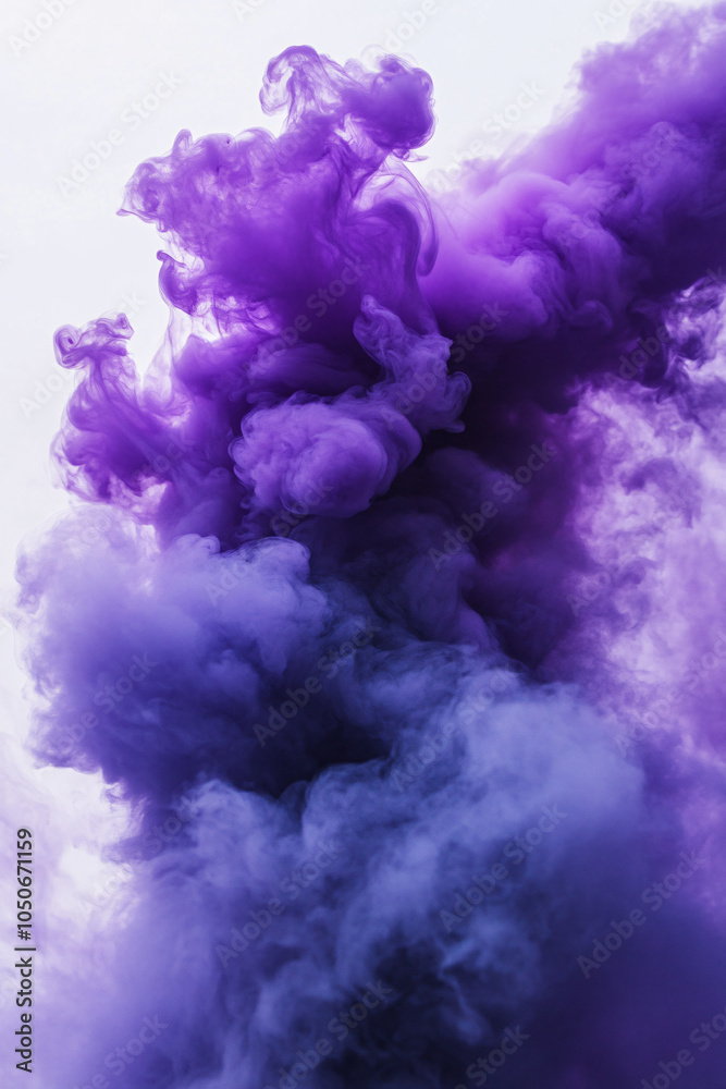Fototapeta premium purple smoke cloud abstract background texture