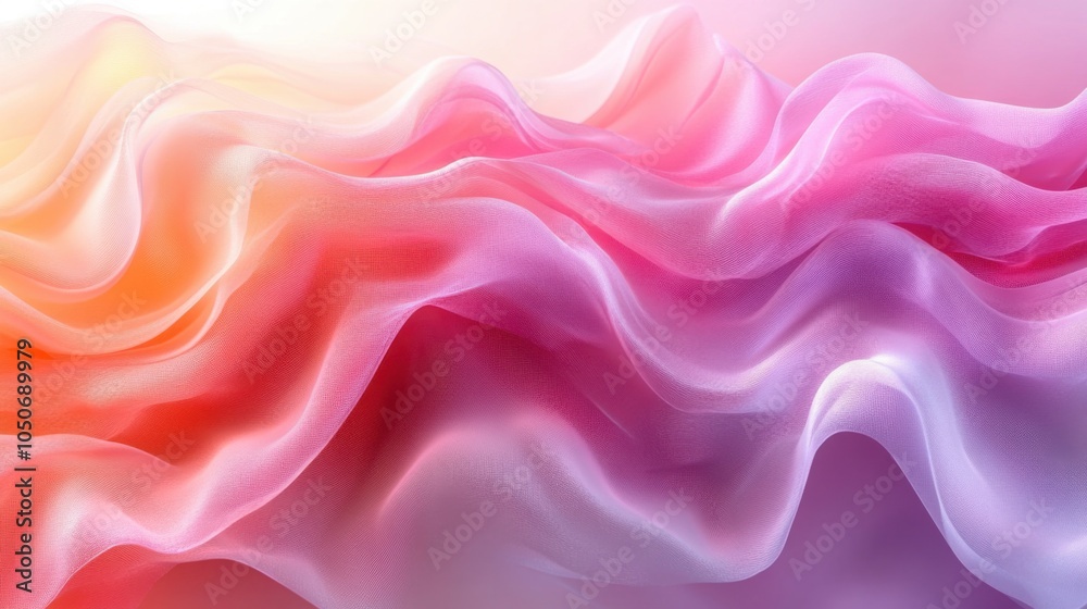 Obraz premium Minimalistic Abstract Gradient Background Featuring Soft Pastel Tones for Design Projects