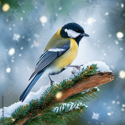 great tit bird animal