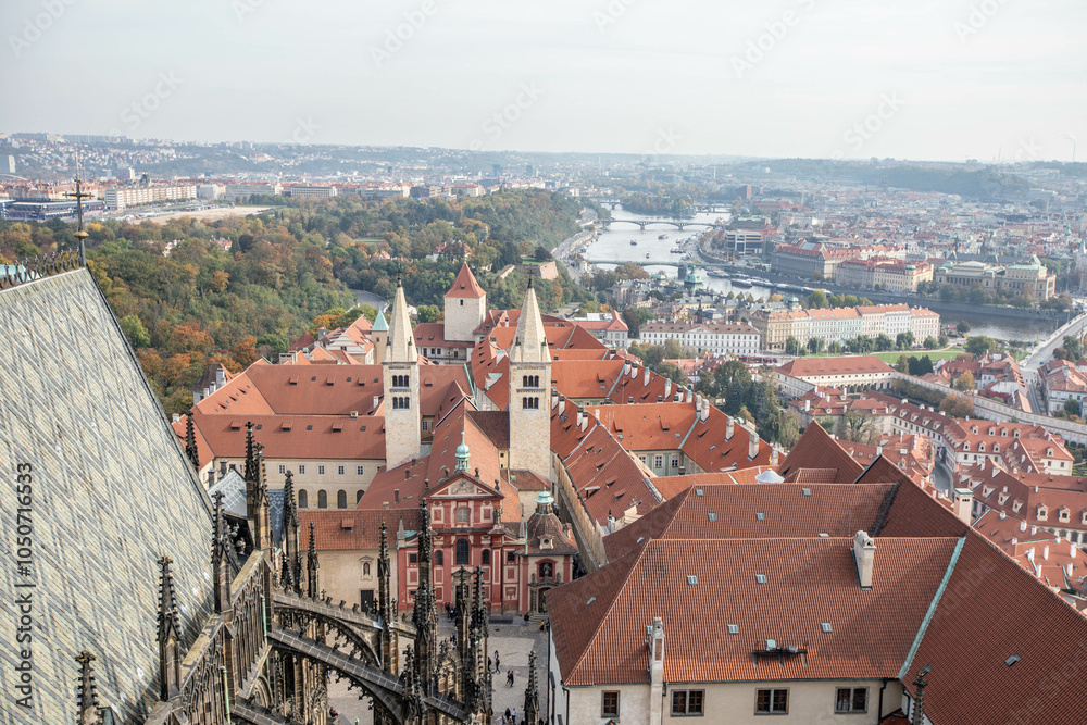 Obraz premium Prague City view