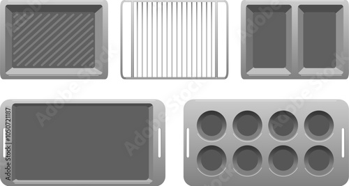 Baking tray set