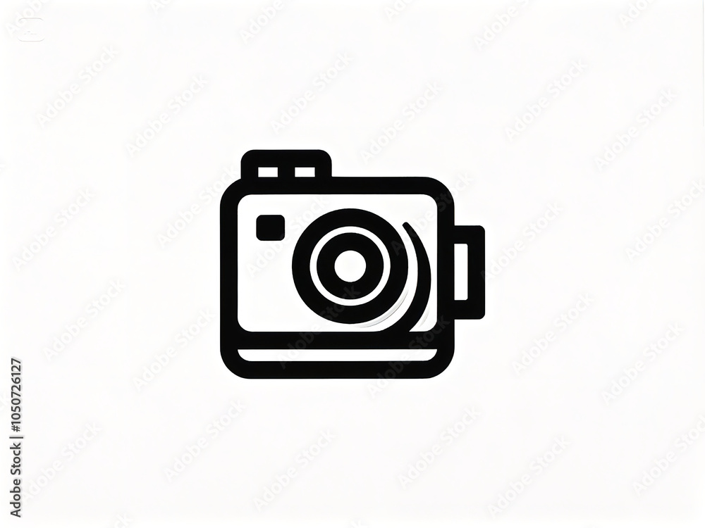 Camera icon, Flat illustration of vector icon PNG Camera icon, Flat illustration of vector icon PNG