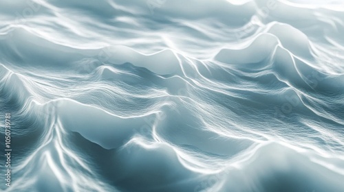 Subtle waves of light creating a fluid texture