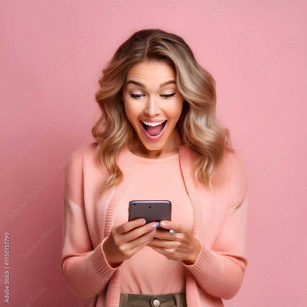 woman holding a mobile phone woman holding a mobile phone