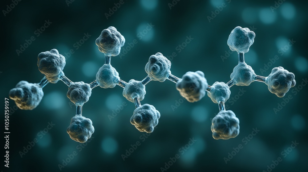 A scientific representation of the DHEA molecule, shown as a model against a light background A scientific representation of the DHEA molecule, shown as a model against a light background