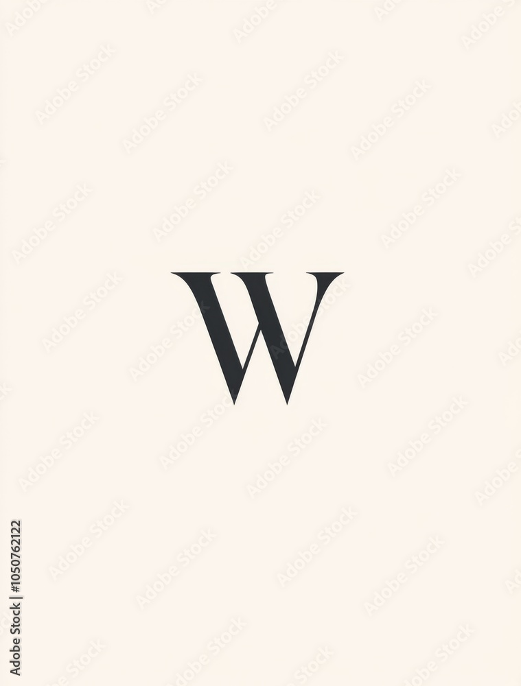 Minimalist logo design featuring the letter Minimalist logo design featuring the letter