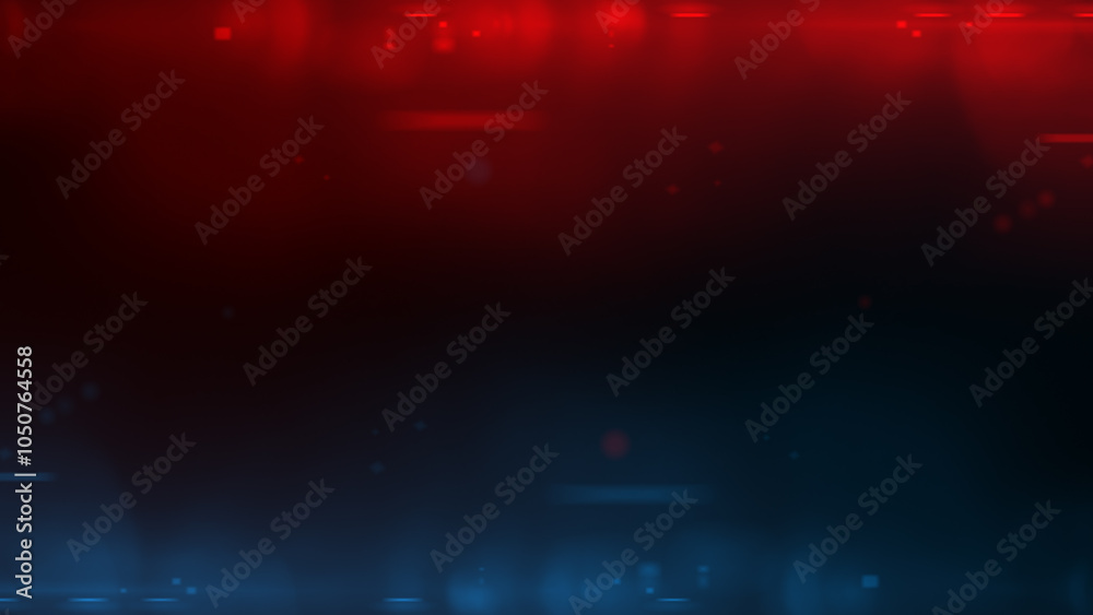 Red and blue light rays background Red and blue light rays background