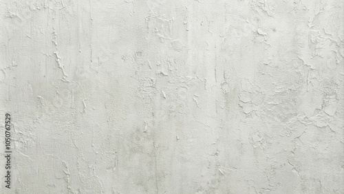 White concrete wall background in vintage style for graphic design or wallpaper
