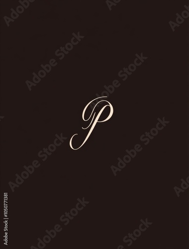 Minimalist logo design featuring the letter 