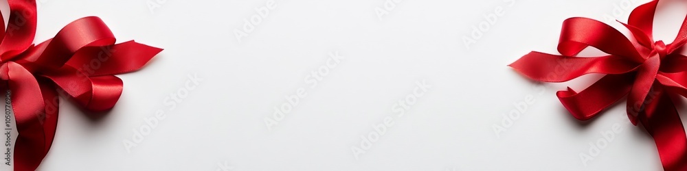 World AIDS Day. The symbol is a red ribbon on an abstract background. White background. Copy space. Banner
World AIDS Day. The symbol is a red ribbon on an abstract background. White background. Copy space. Banner