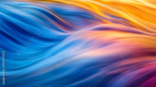 Wallpaper Mural A flowing river merging waters of varied colors into a single stream, Metaphorizing the convergence of diverse identities into a shared journey, photography style Torontodigital.ca