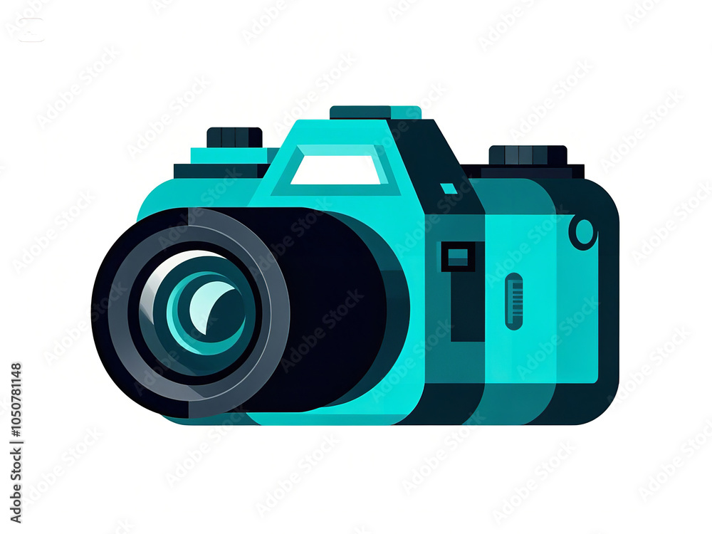 Camera icon, Flat illustration of vector icon PNG Camera icon, Flat illustration of vector icon PNG