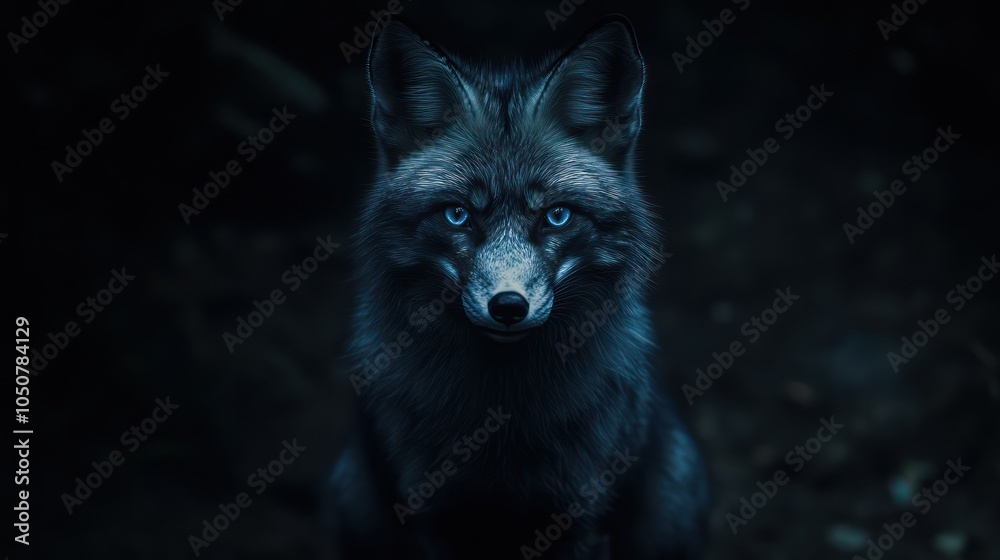 majestic silver fox with piercing blue eyes majestic silver fox with piercing blue eyes