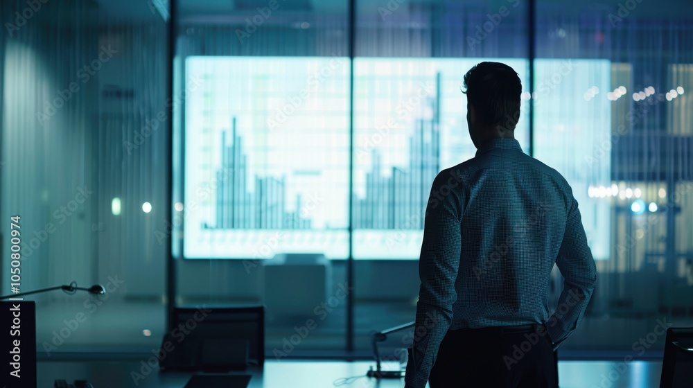 Financial Consultant Presenting Strategies to Executives in Modern Office Setting Financial Consultant Presenting Strategies to Executives in Modern Office Setting