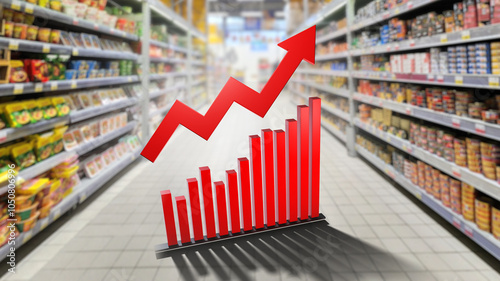 Food price inflation. Growt...