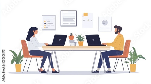 Creative team working on new project, Generative AI