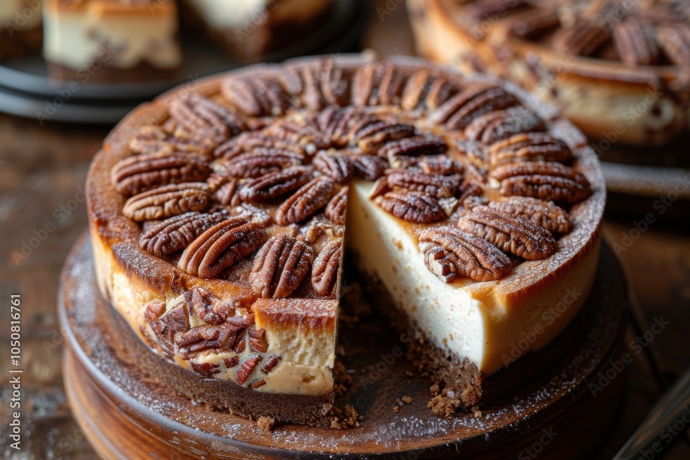 Pecan Cheesecake: A Sweet and Creamy Delight Pecan Cheesecake: A Sweet and Creamy Delight