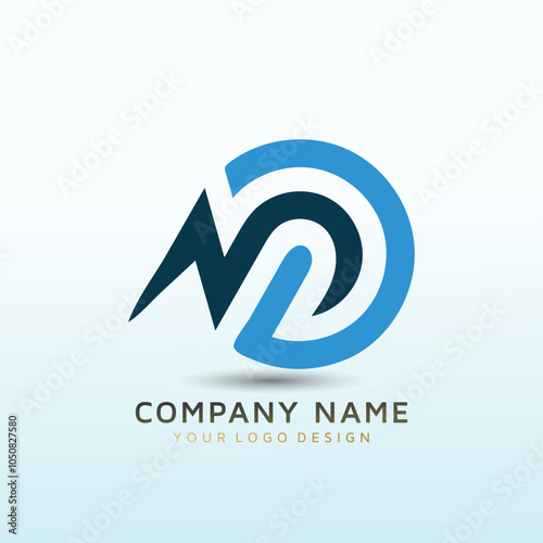 letter NG vector logo design