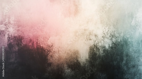 A textured background where fading pastel colors seamlessly merge, forming a delicate abstract pattern that evokes feelings of nostalgia, softness, and timelessness. photo