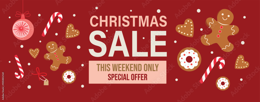 Christmas sale banner Christmas sale banner